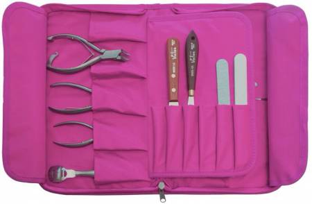 XXL Pinsel- und Instrumenten-Mappe in Pink XXL Pinsel- und Instrumenten-Mappe in Pink
